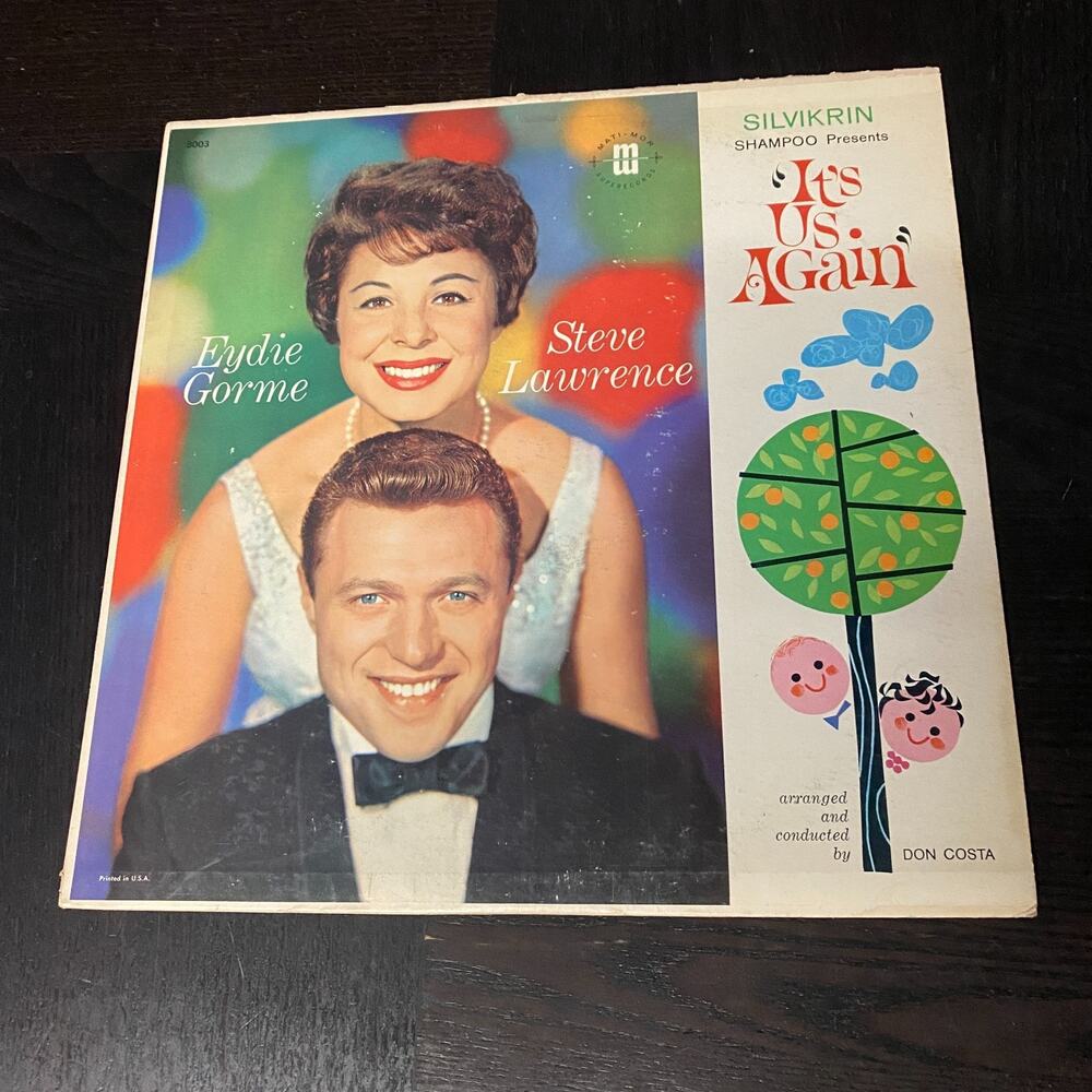 LP / Eydie Gorme & Steve Lawrence / Silvikrin Shampoo Presents "It's Us Again"